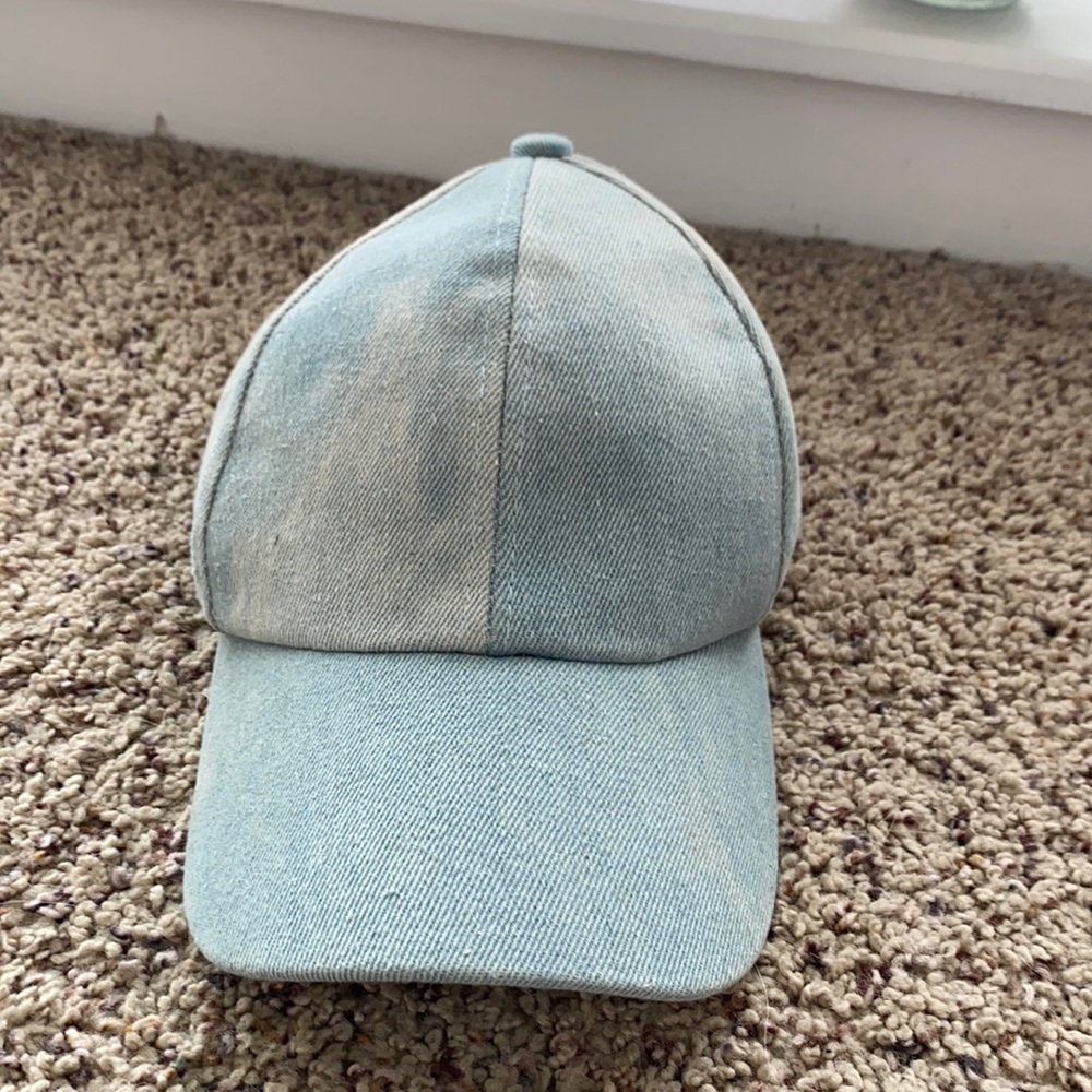 Denim cap